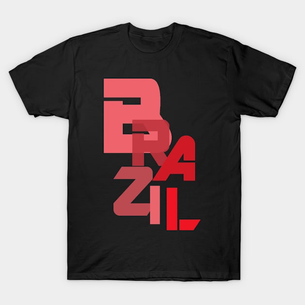 Brazil T-Shirt by Lobo Del Noir